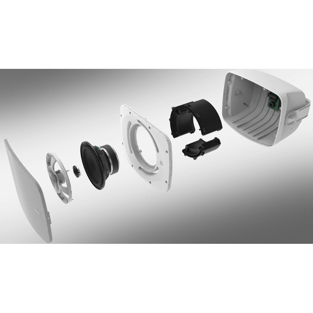 Klipsch PSM-800-T, vädertålig installationshögtalare, vit, styck