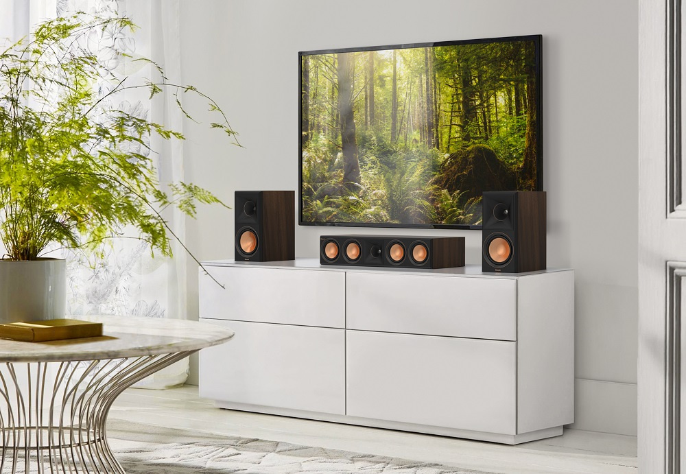 Klipsch RP-600M II stativhögtalare, valnöt par