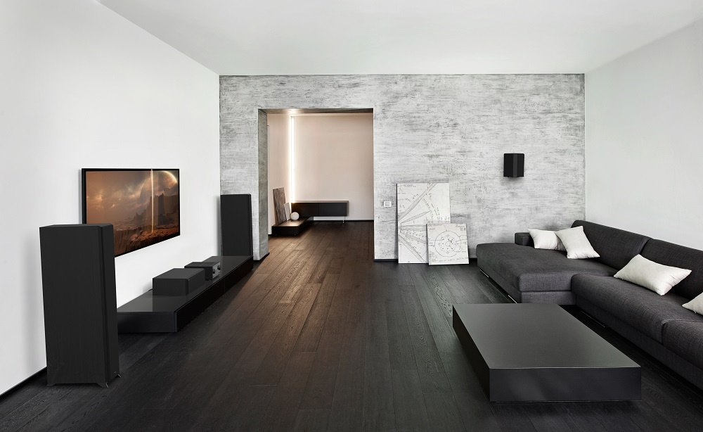 Klipsch RP-8000F II golvhögtalare, svart par