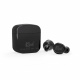 Klipsch T5 True Wireless Triple Black, trådlös in-ear hörlurar