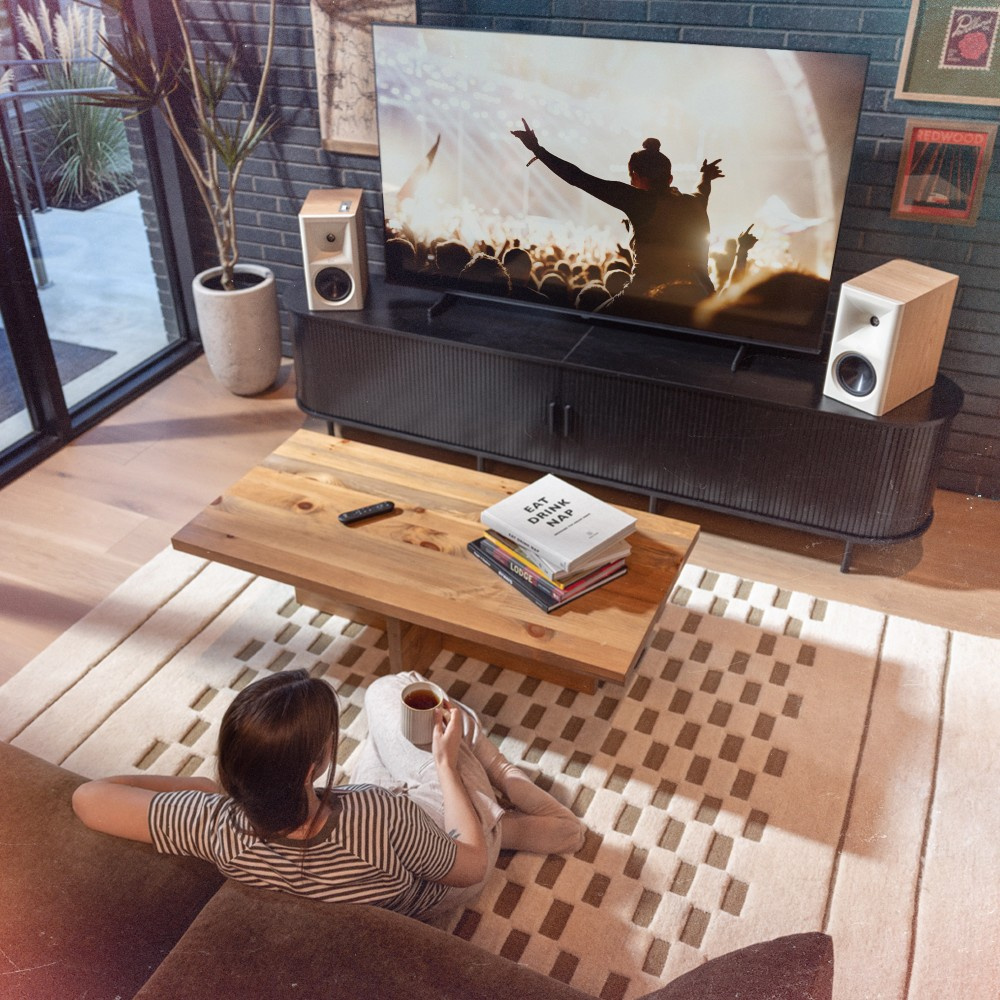 Klipsch The Fives II aktiva streaminghögtalare med HDMI & Dolby Atmos, ek par