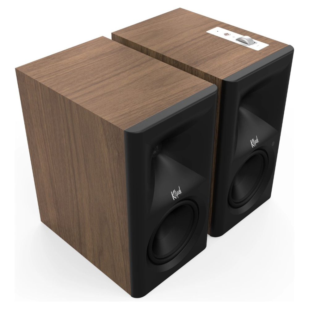 Klipsch The Fives II aktiva streaminghögtalare med HDMI & Dolby Atmos, valnöt par
