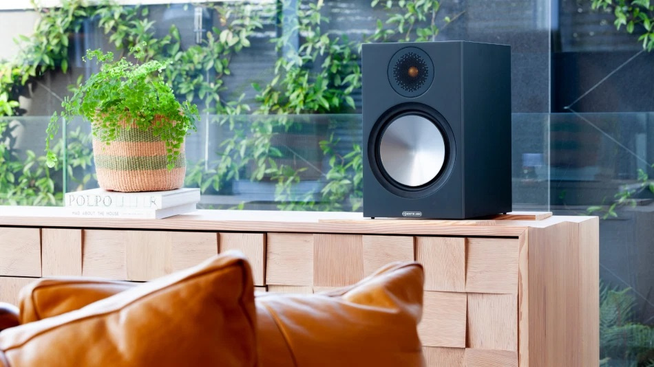 Monitor Audio Bronze 100 6G stativhögtalare, svart par