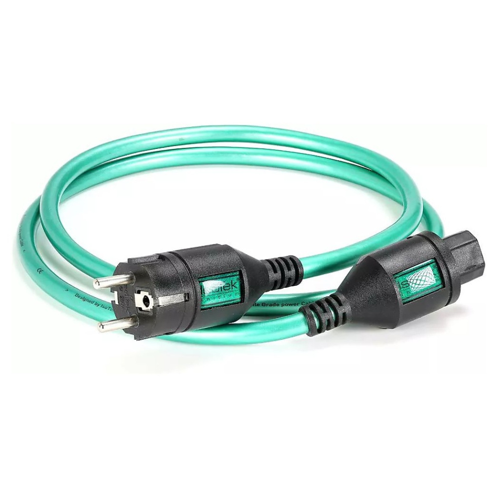 Isotek EVO3 Initium, jordad nätkabel med C15, 3 meter