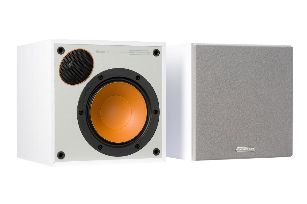 Monitor Audio Monitor 50 högtalare, Vit, demovara