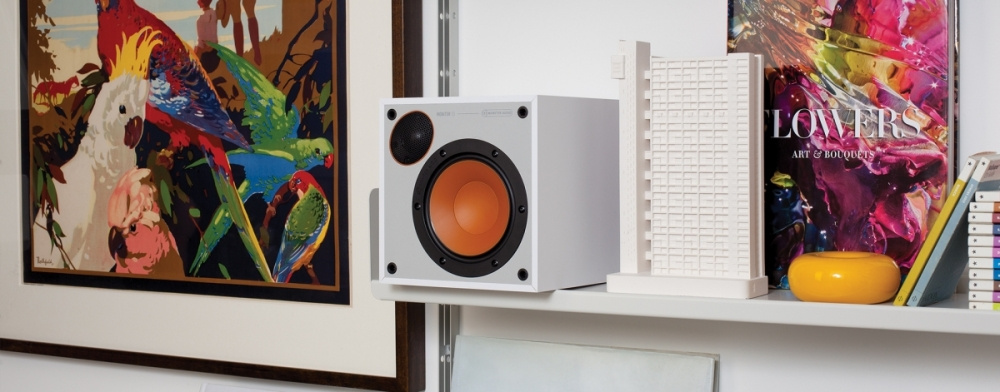 Monitor Audio Monitor 50 högtalare, Vit, demovara