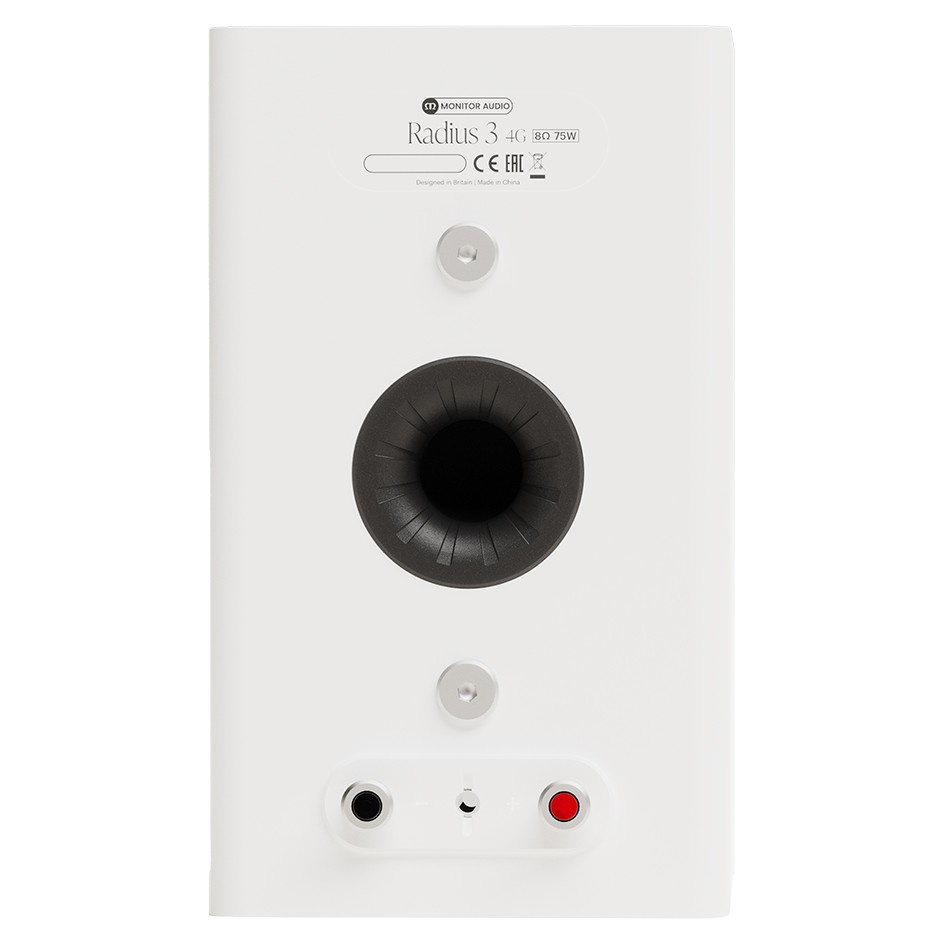 Monitor Audio Radius 3 4G stativhögtalare, vitt par