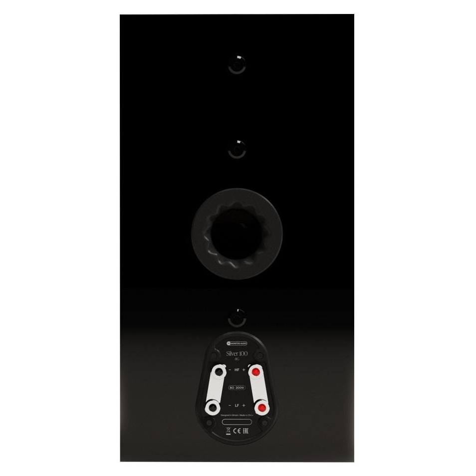 Monitor Audio Silver 100 8G stativhögtalare, svart par