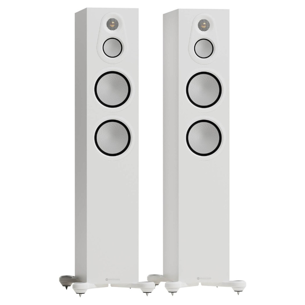 Monitor Audio Silver 300 8G golvhögtalare, vitt par