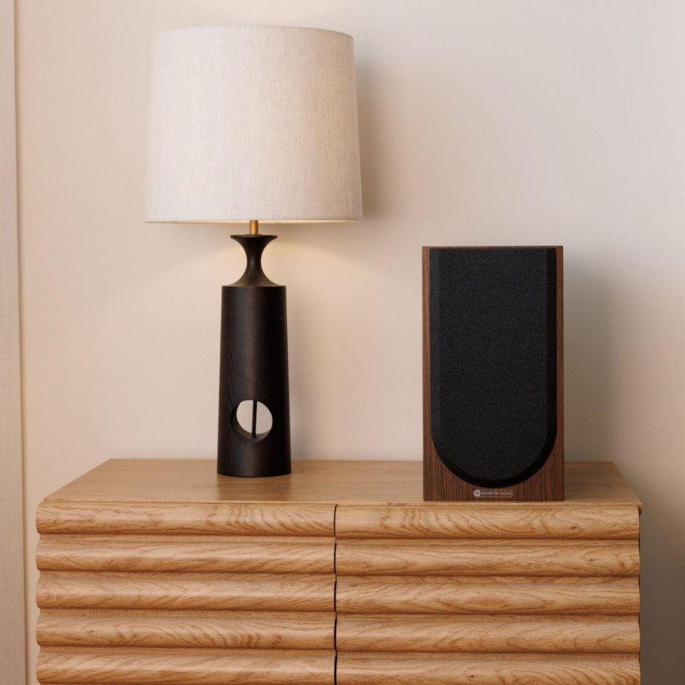 Monitor Audio Silver 50 8G stativhögtalare, valnöt par