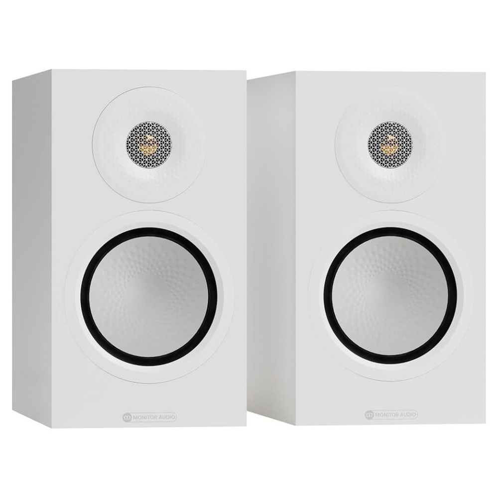 Monitor Audio Silver 50 8G stativhögtalare, vitt par