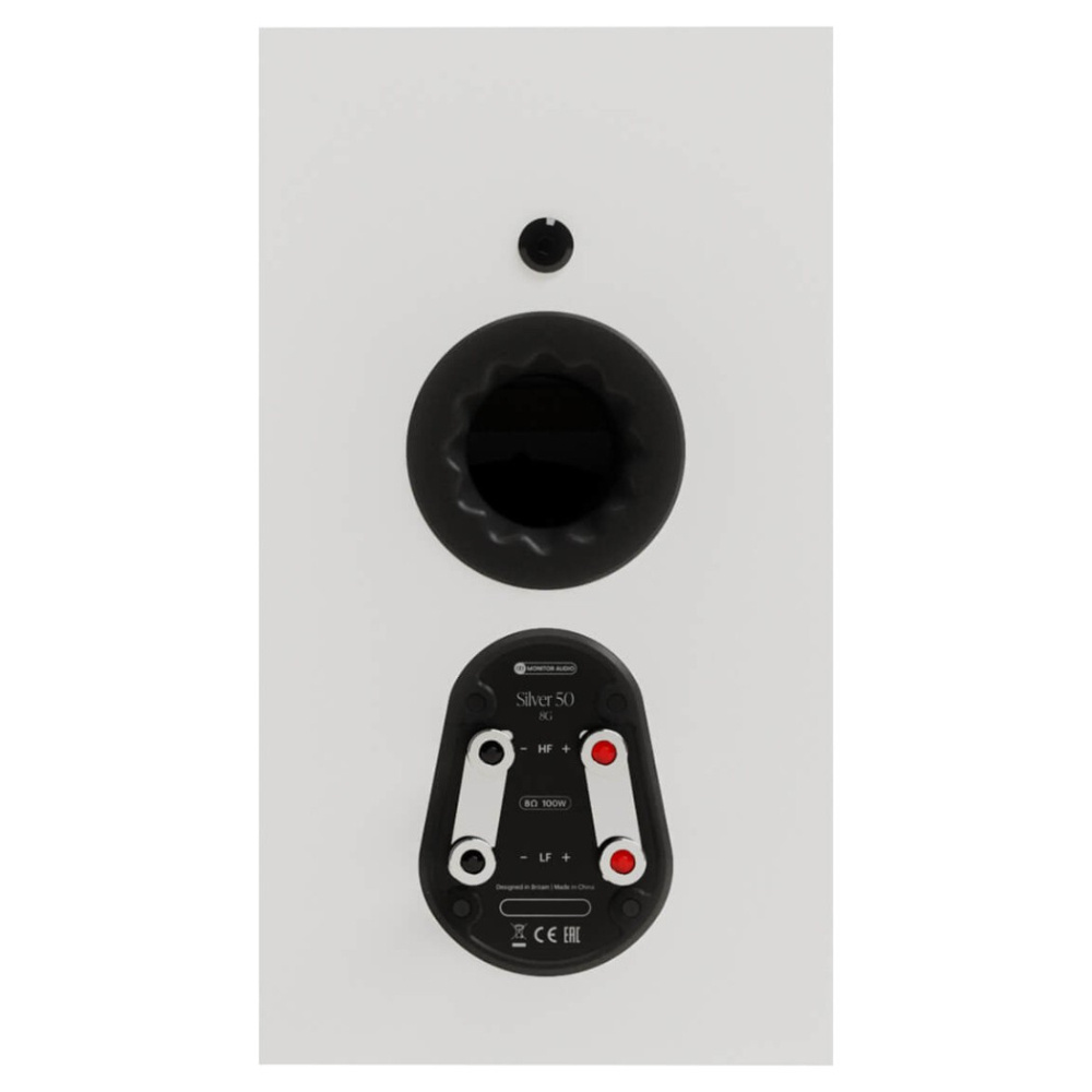 Monitor Audio Silver 50 8G stativhögtalare, vitt par
