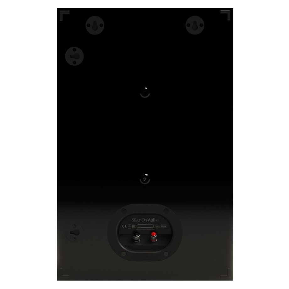 Monitor Audio Silver On-Wall 8G vägghögtalare, svart