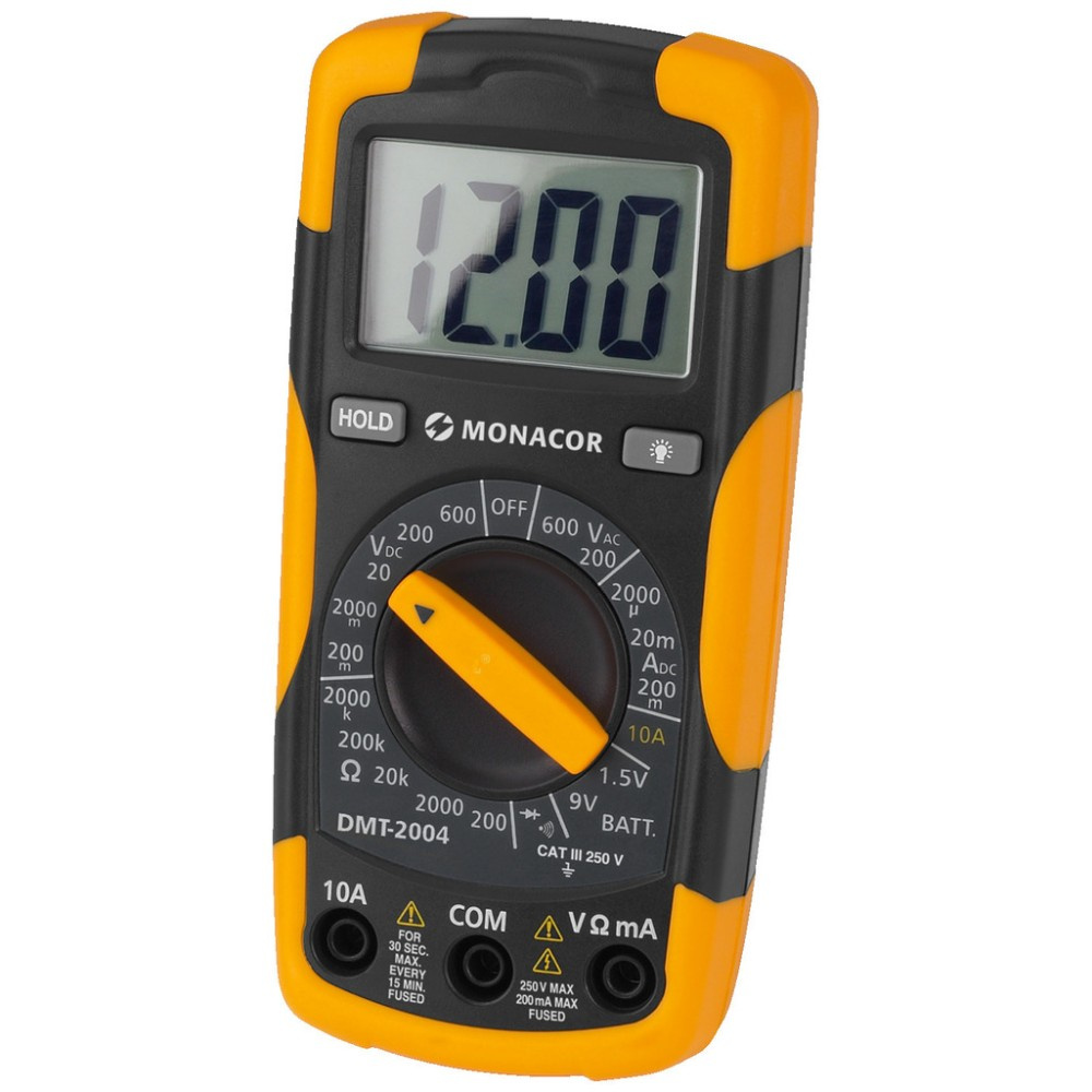 Monacor DMT-2004, multimeter