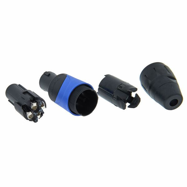 Speakon 4-polig snabbkontakt till högtalare, styck