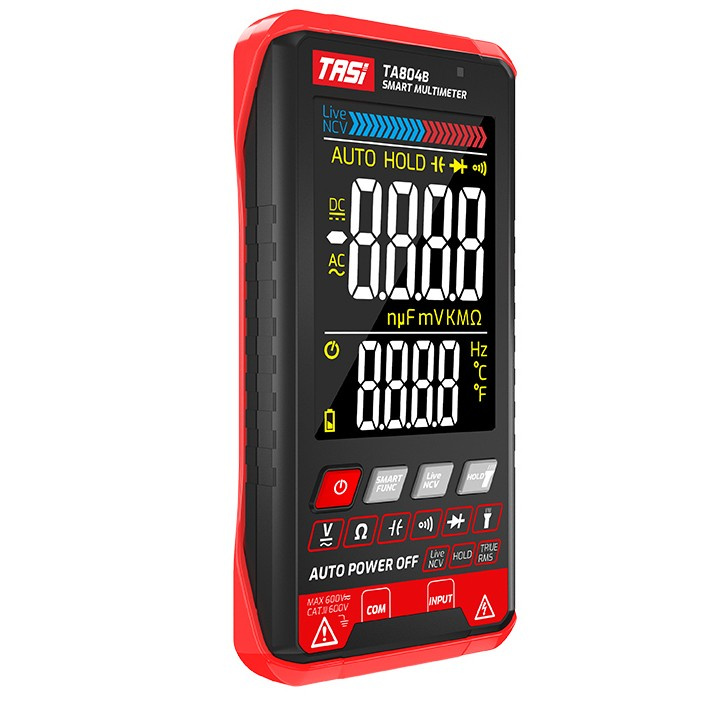 TASI TA804B, automatisk multimeter