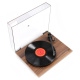Rega Planar 1 Carbon Plus med inbyggt RIAA, valnöt Rega Planar 1 Carbon Plus med inbyggt RIAA, valnöt