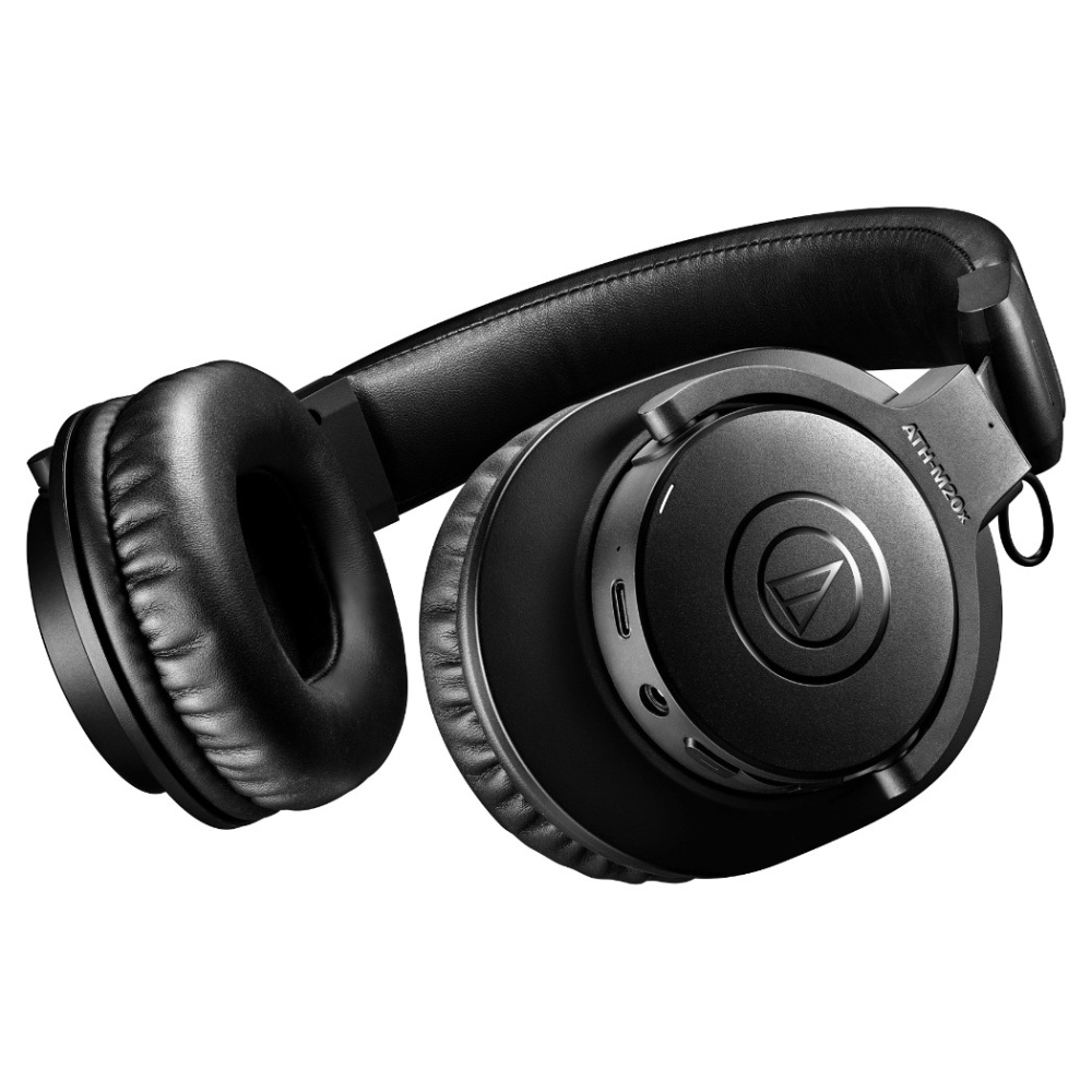 Audio Technica ATH-M20xBT, trådlösa over-ear hörlurar, svart