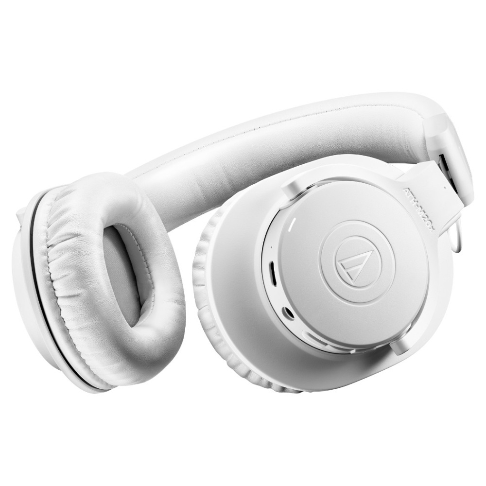 Audio Technica ATH-M20xBT, trådlösa over-ear hörlurar, vit