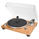Audio Technica AT-LPW30TK skivspelare med AT-VM95C-pickup, teak Audio Technica AT-LPW30TK skivspelare med AT-VM95C-pickup, teak