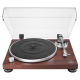 Audio-Technica AT-LPW50BT-RW skivspelare med Bluetooth, valnöt Audio-Technica AT-LPW50BT-RW skivspelare med Bluetooth, valnöt