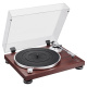 Audio-Technica AT-LPW50BT-RW skivspelare med Bluetooth, valnöt Audio-Technica AT-LPW50BT-RW skivspelare med Bluetooth, valnöt