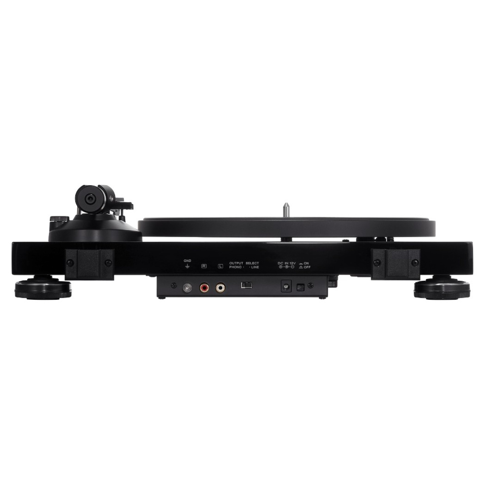 Audio-Technica AT-LPW50PB skivspelare med AT-VM95E-pickup, svart