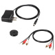 Audio-Technica AT-LPW50PB skivspelare med AT-VM95E-pickup, svart Audio-Technica AT-LPW50PB skivspelare med AT-VM95E-pickup, svart