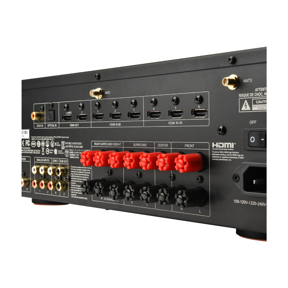 JBL MA7100HP 7.2-kanals hemmabioförstärkare, svart