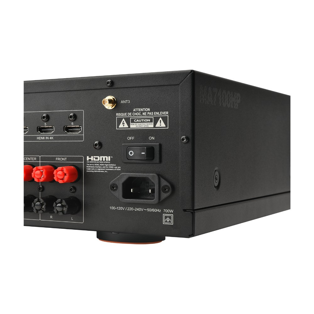 JBL MA7100HP 7.2-kanals hemmabioförstärkare, svart