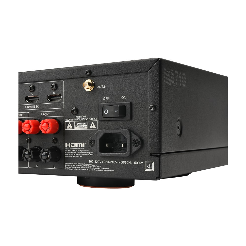 JBL MA710 7.2-kanals hemmabioförstärkare, svart