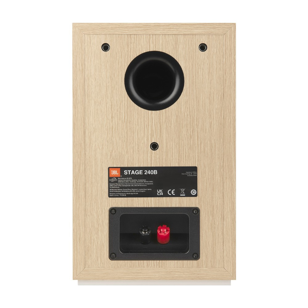 JBL Stage 240B stativhögtalare, vitt par