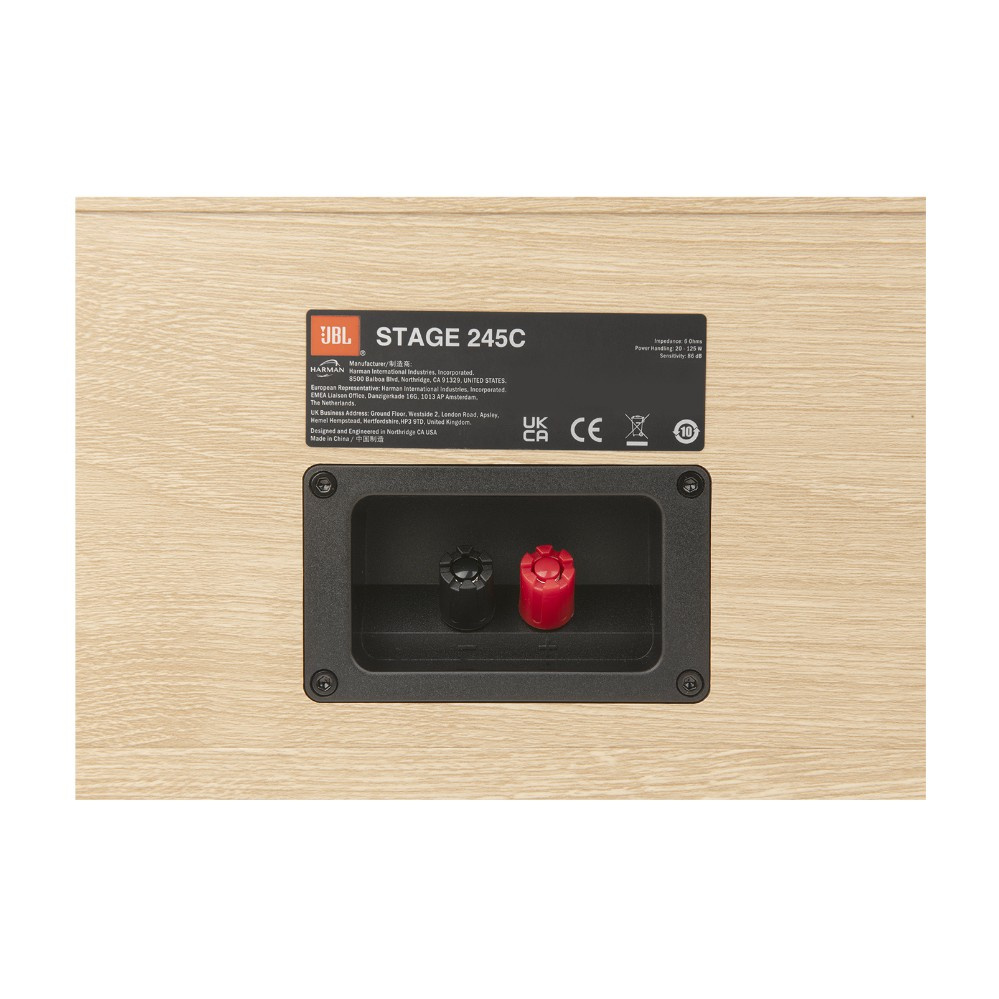 JBL Stage 245C centerhögtalare, vit