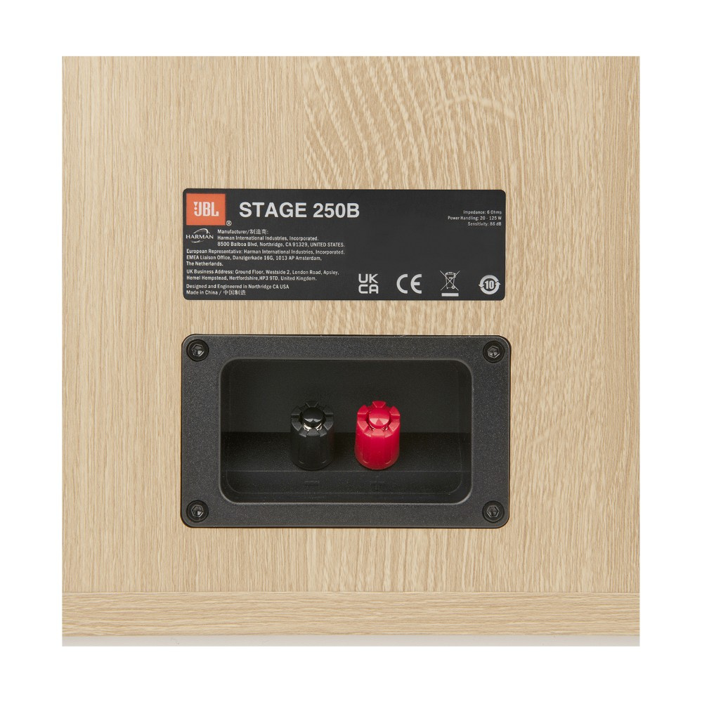 JBL Stage 250B stativhögtalare, vitt par