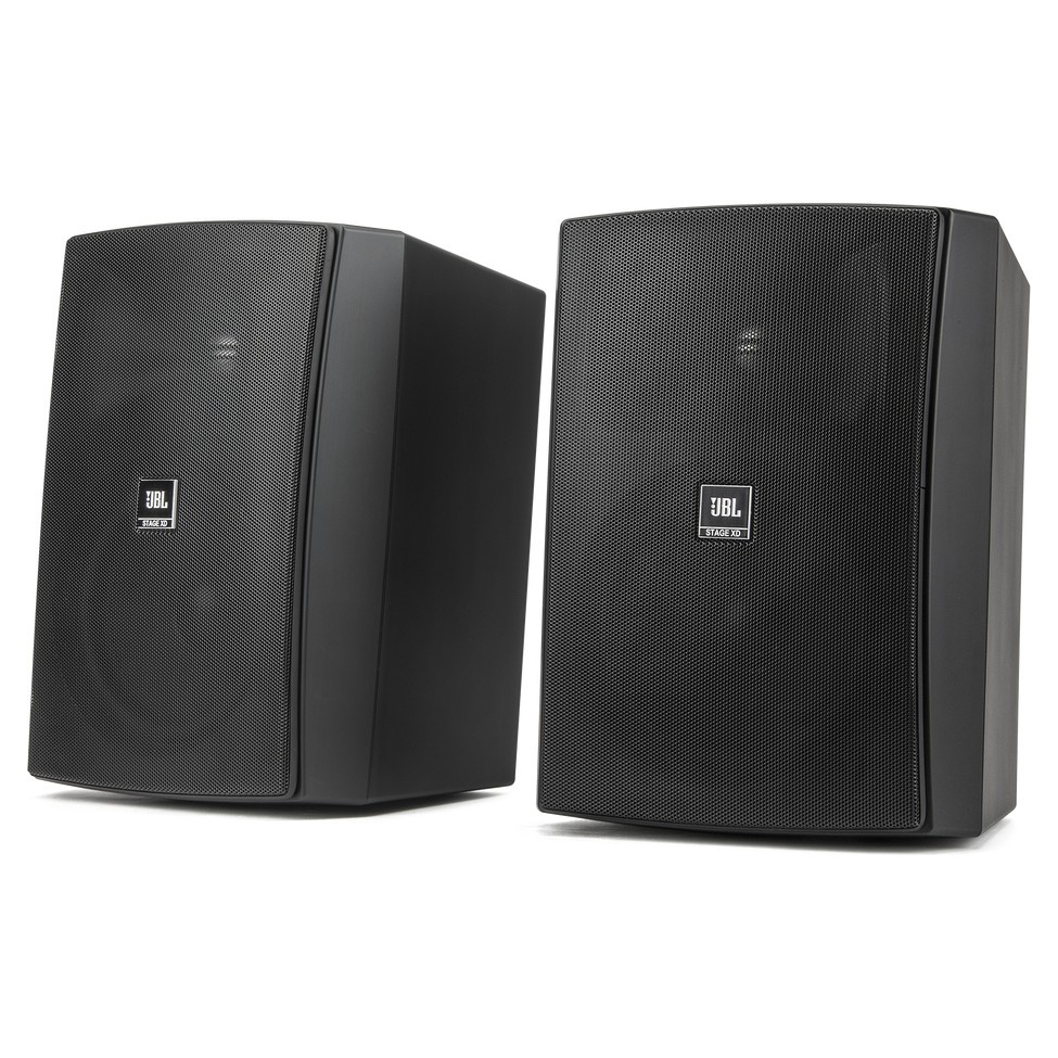 JBL Stage XD-6 utomhushögtalare, svart par