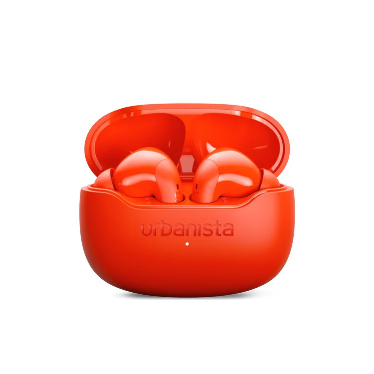 Urbanista Palermo trådlösa hörlurar med brusreducering, Poppy Orange