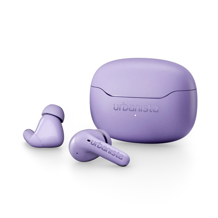 Urbanista Palermo trådlösa hörlurar med brusreducering, Lavender Purple