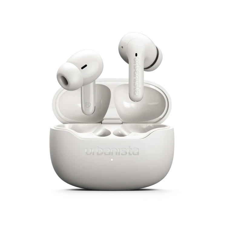 Urbanista Palermo trådlösa hörlurar med brusreducering, Cloud White