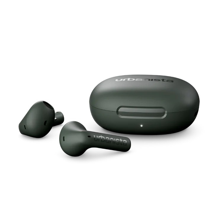 Urbanista Santa Monica trådlösa hörlurar med brusreducering, Pine Green