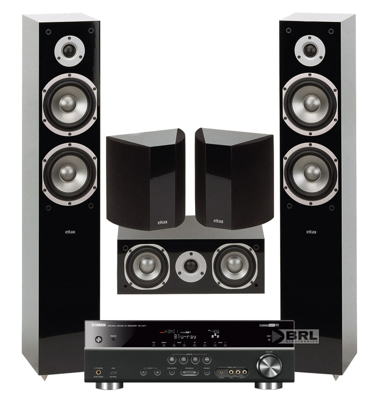 Yamaha RX-V471 och Chroma 5.0 hembiopaket