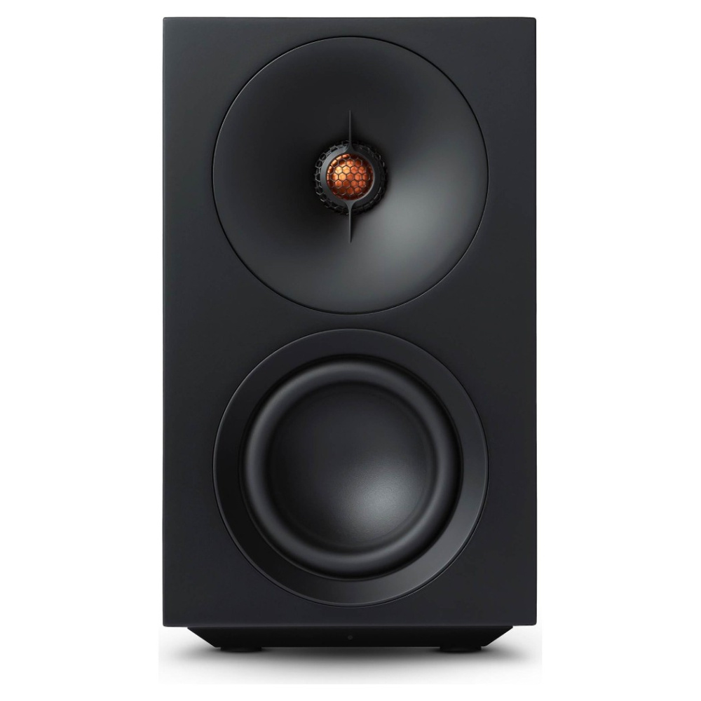 Cambridge Audio L/R S kompakta aktiva stereohögtalare, svart par