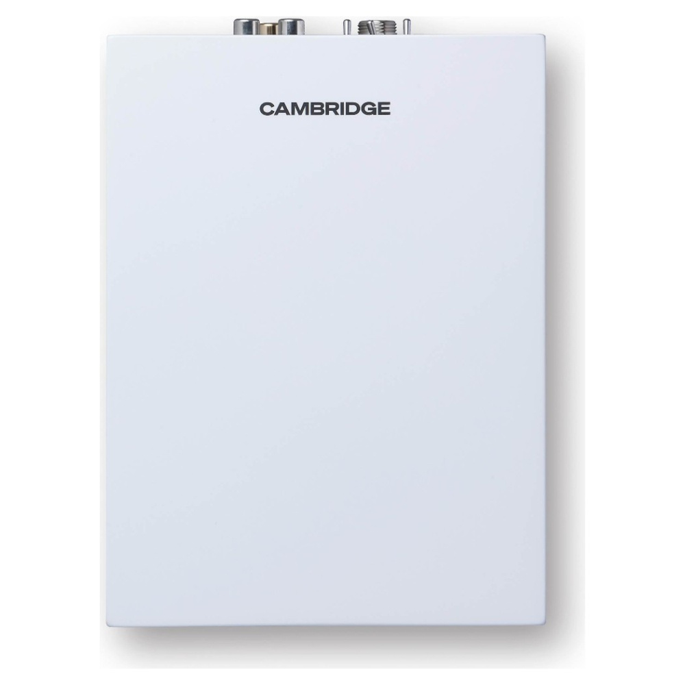 Cambridge Audio L/R S kompakta aktiva stereohögtalare, vitt par