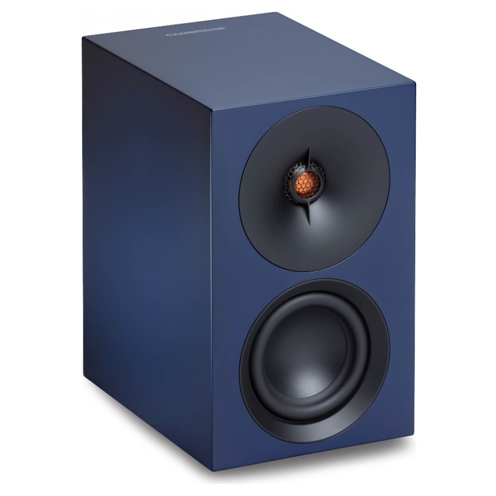 Cambridge Audio L/R S kompakta aktiva stereohögtalare, blått par