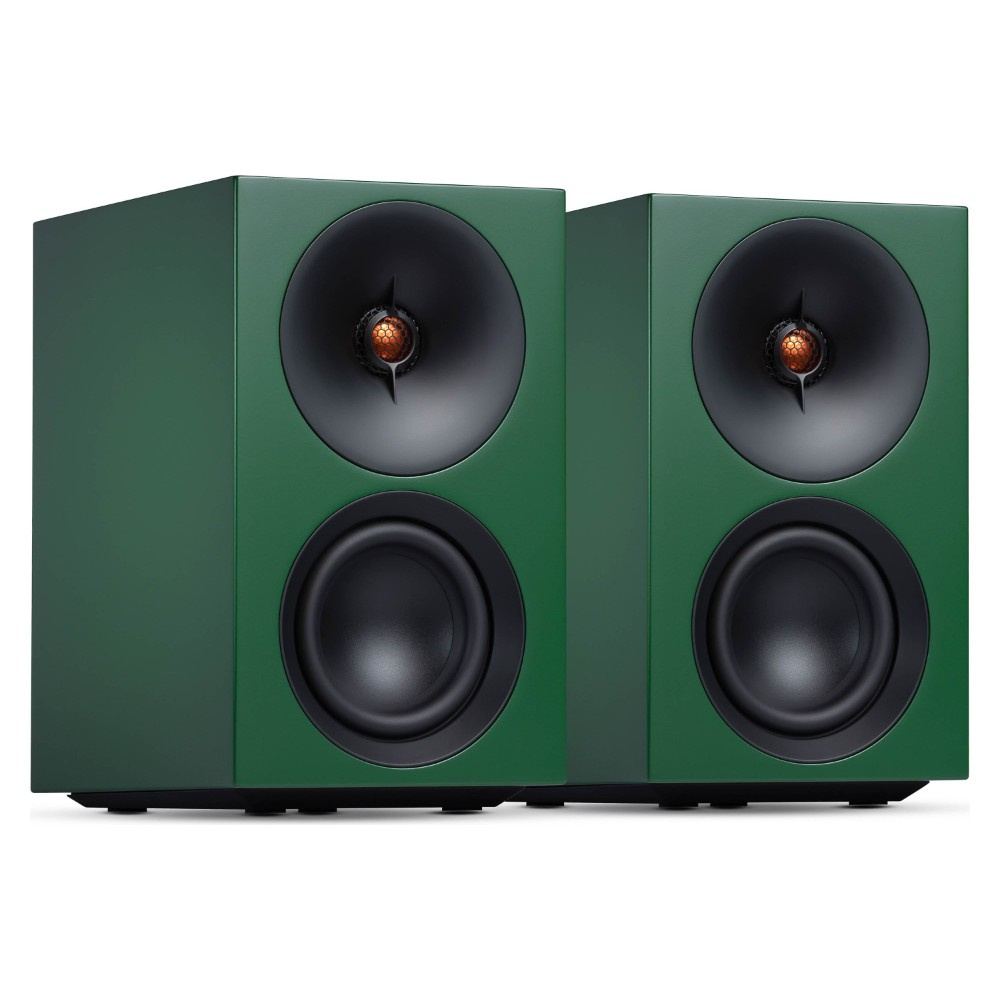 Cambridge Audio L/R S kompakta aktiva stereohögtalare, grönt par