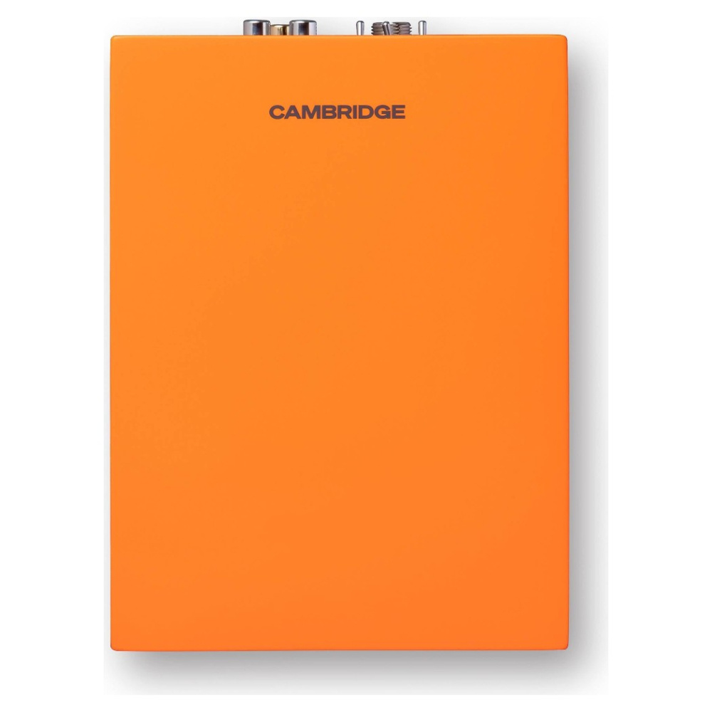 Cambridge Audio L/R S kompakta aktiva stereohögtalare, orange par