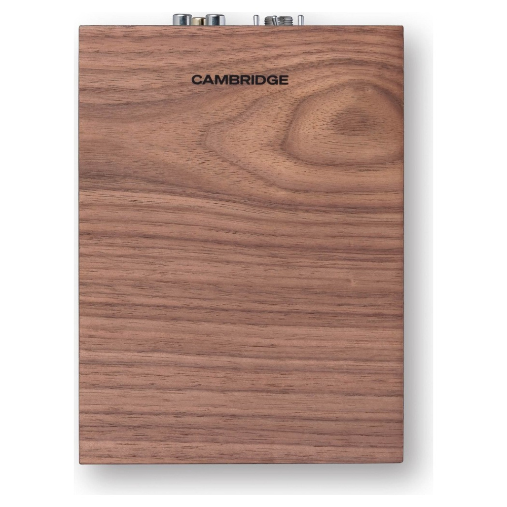 Cambridge Audio L/R S kompakta aktiva stereohögtalare, valnöt par