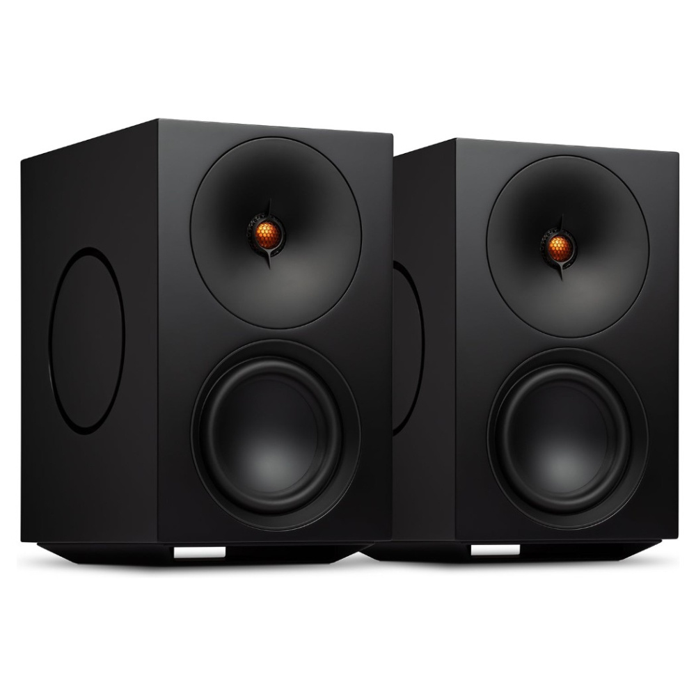 Cambridge Audio L/R X aktiva stereohögtalare med nätverk, svart par