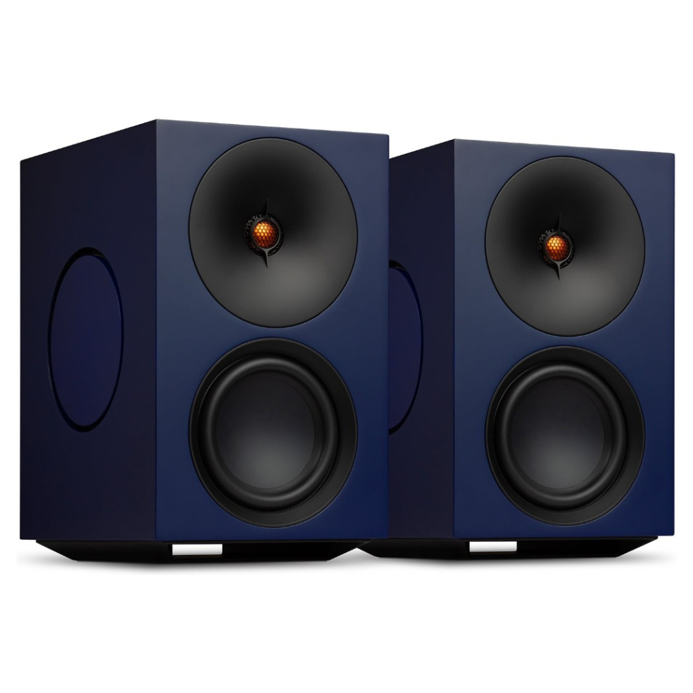 Cambridge Audio L/R X aktiva stereohögtalare med nätverk, blått par