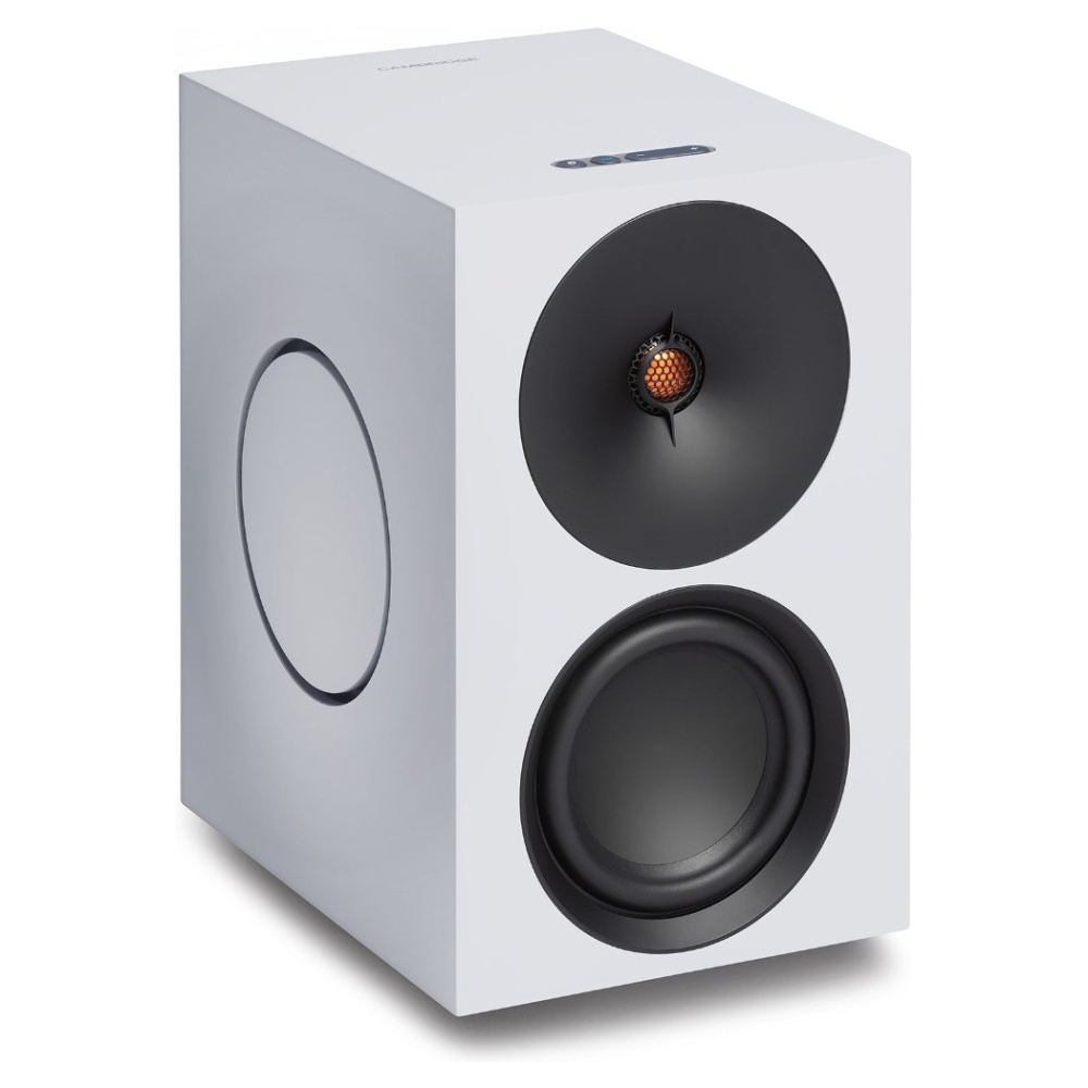 Cambridge Audio L/R X aktiva stereohögtalare med nätverk, vitt par