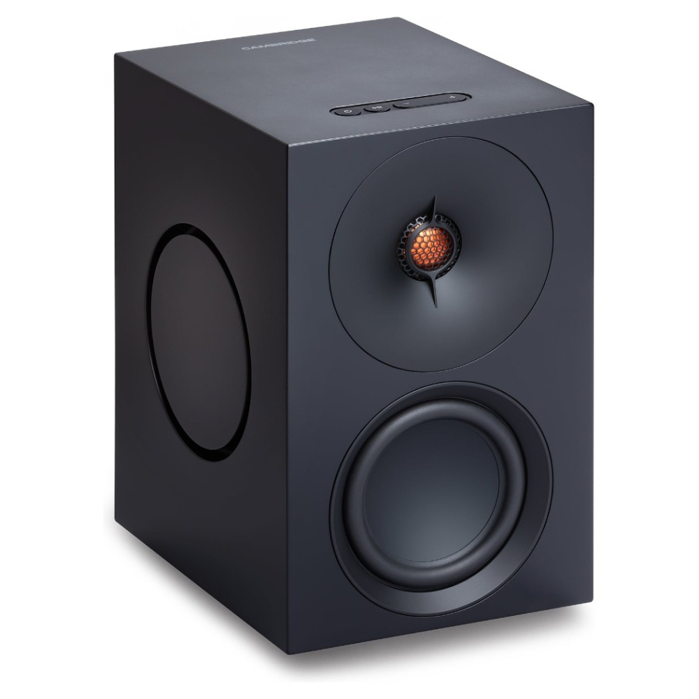 Cambridge Audio L/R M aktiva stereohögtalare med nätverk, svart par